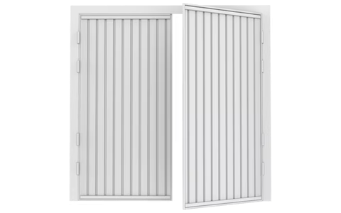 Vertical Ribbed